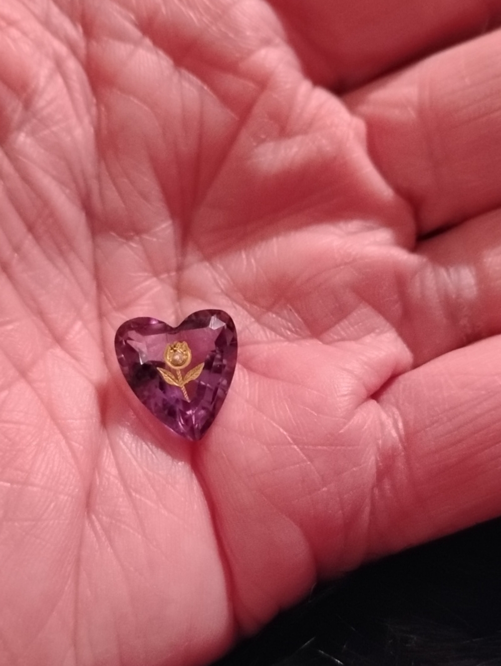Heart From Gold Ring